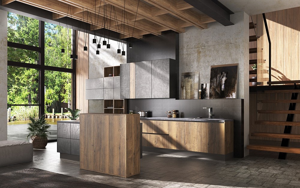 Кухня Эмма Металл