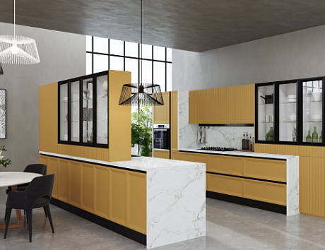 Желтая кухня в Нижнем Новгороде