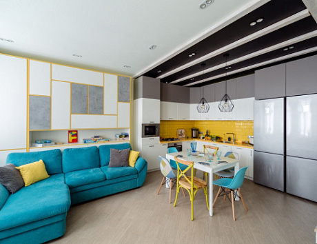 Серая кухня в Егорьевске