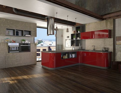 Кухни без ручек