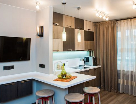 Дизайн малогабаритной кухни