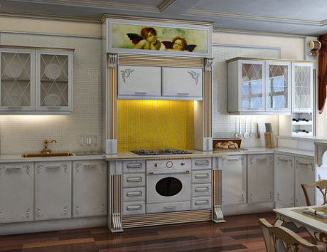 Серая кухня в Самаре