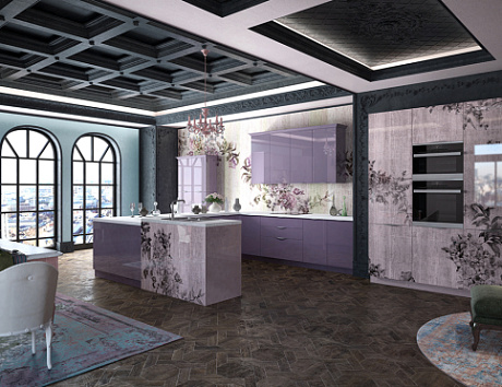 Выбор цвета кухонного гарнитура