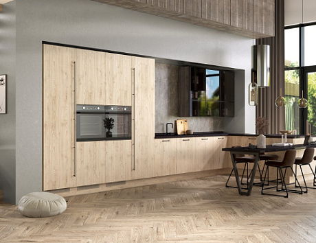 Бежевая кухня во Владикавказе