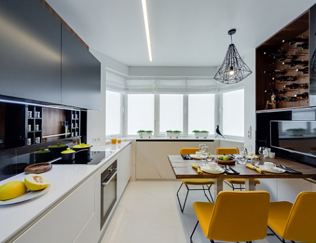 Черная кухня в Новосибирске