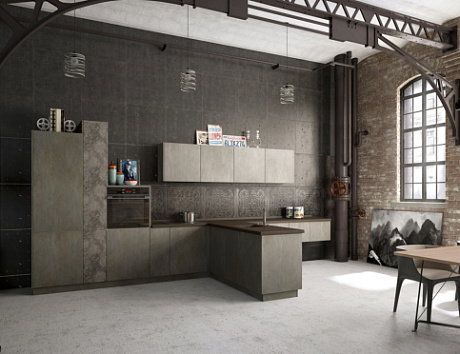 Темная кухня в Ростове-на-Дону