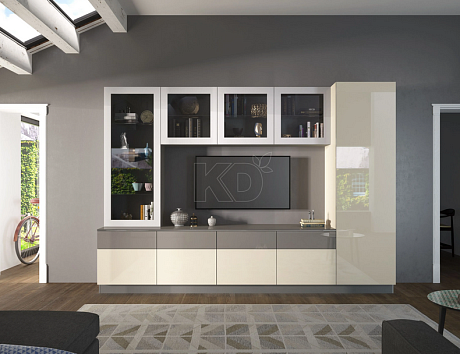 Гостиная мебель светлого цвета