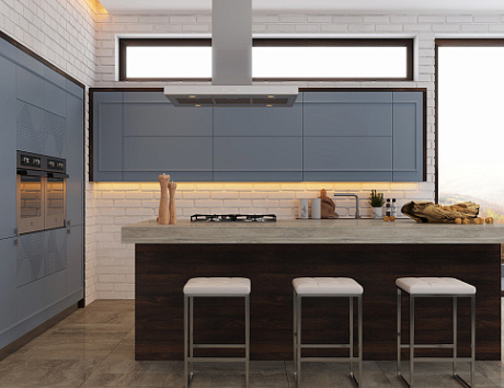 дизайн светлой кухни