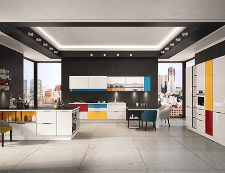 Белая кухня в Анапе