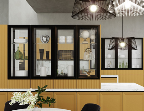 Желтая кухня в Иркутске