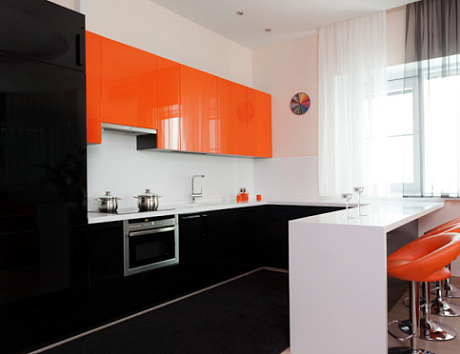 Кухня с «барной» атмосферой