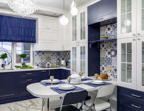 Синяя кухня в Обнинске