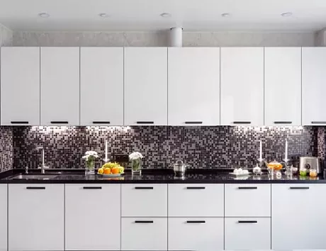 Глянцевая кухня в Ростове-на-Дону