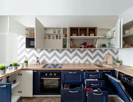 Синяя кухня в Обнинске