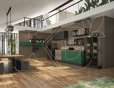 Угловые кухни модерн