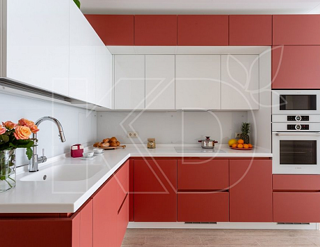 Недорогие угловые кухни МДФ