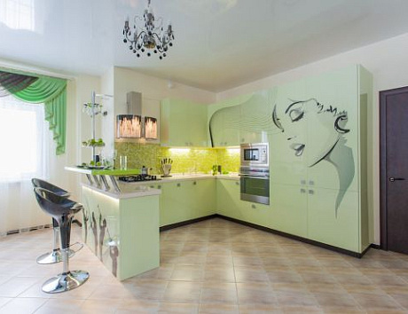 Что такое кухни с фотопечатью?