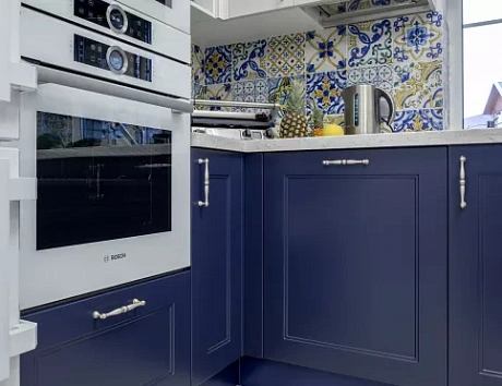 Синяя кухня в Наро-Фоминске