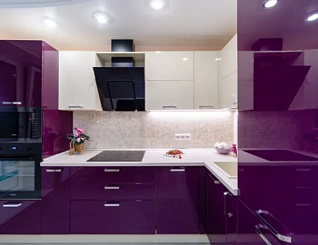 Глянцевая кухня в Твери