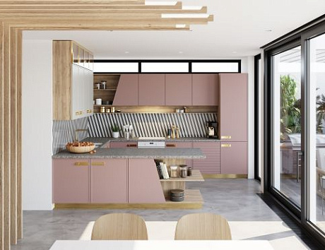 кухонный гарнитур для маленькой кухни