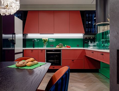 Выбор цвета современной кухни