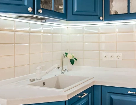 Синяя кухня в Казани