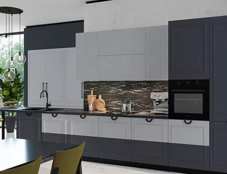 Кухни с островом и полуостровом