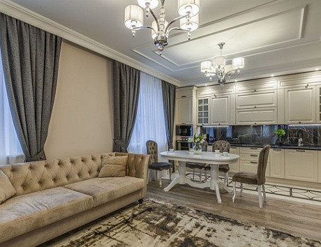 Глянцевая кухня в Ростове-на-Дону