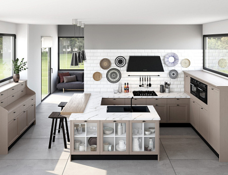 Кухни в стиле неоклассика