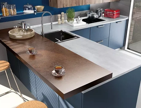 Синяя кухня в Казани