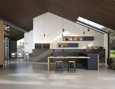 Синяя кухня в Тольятти