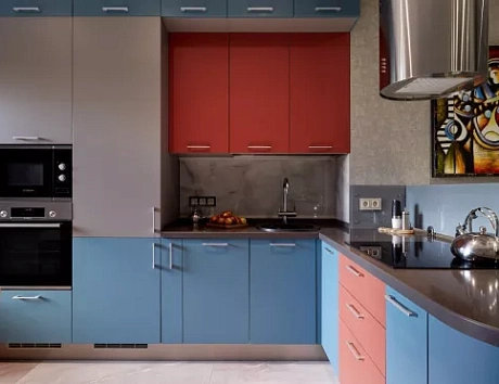 Серая кухня в Нижнем Новгороде