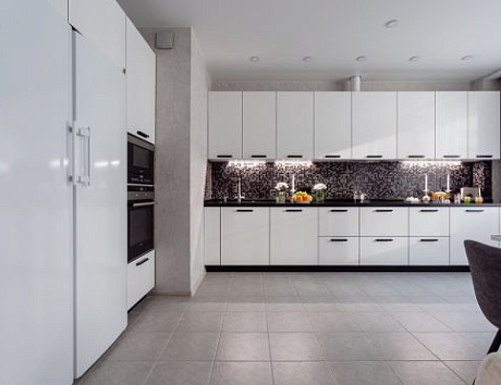 Матовые или глянцевые фасады кухни