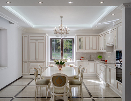 Белая кухня в Кирове