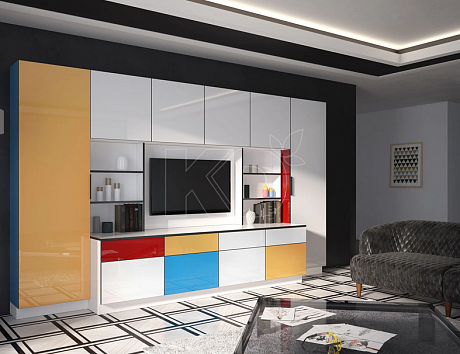 Гостиная мебель светлого цвета